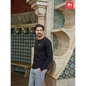 THC BUCHAREST. Herren Langarm T-Shirt-30124
