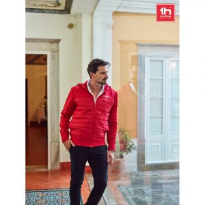 THC SKOPJE. Herren-Kapuzenjacke aus 300T-Taft-30246