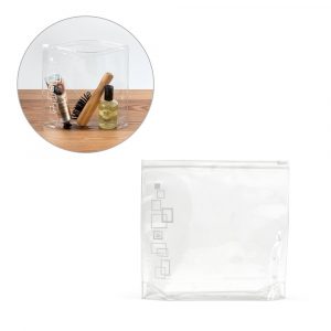 VALENTINA. Transparente Kulturtasche aus PVC-92720
