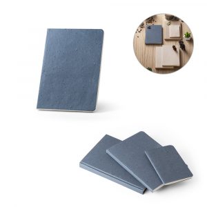 COFFEEPAD SEMI-RIGID. Notizbuch A5 mit semi-flexiblem Cover aus Kaffeeschalenverwertung (66%)-93289