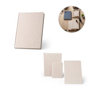 ORGANIC RIGID. Notizbuch A5 mit Hardcover aus Elefantendung (95%)-93294