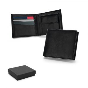 AFFLECK. Geldbörse aus Leder mit RFID-93317