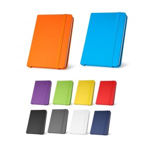 HEMINGWAY. A5 PU-Notizblock mit unlinierten Blättern-93487