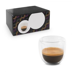 EXPRESSO. Isothermisches Glas-Kaffee-Set mit 2 Gläsern-93873