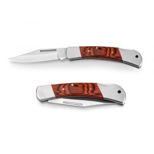 FALCON II. Taschenmesser aus Edelstahl und Holz-94031