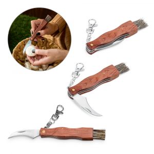 GUNTER. Taschenmesser aus Edelstahl und Holz-94033