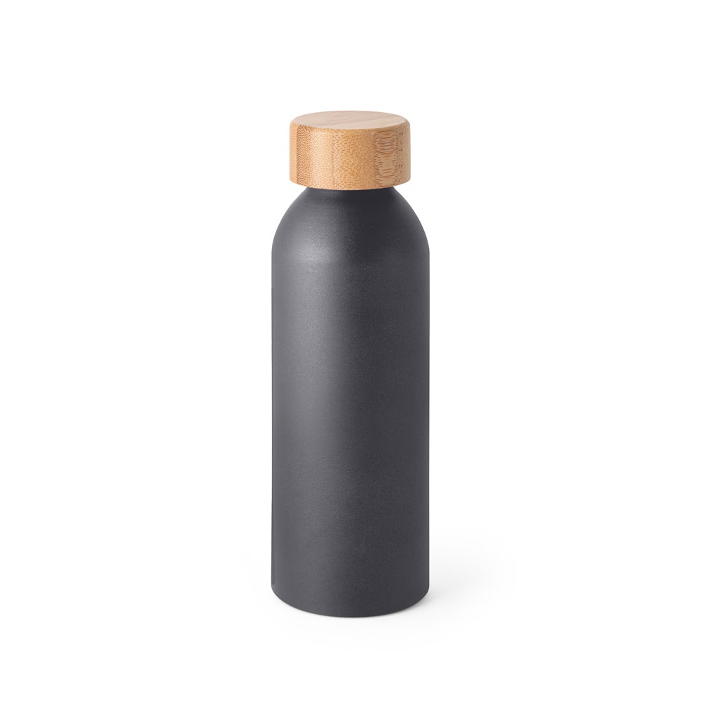 QUETA. Aluminiumflasche mit Bambusdeckel 550 ml-94250 - Image 4