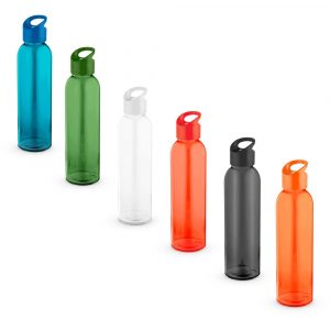 PORTIS GLASS. Glasflasche mit PP-Verschluss 500 ml-94315
