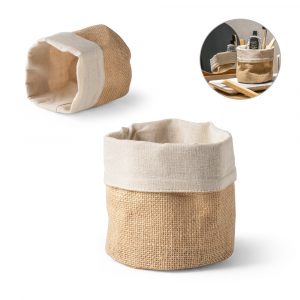 DUCASSE. Beutel aus Jute und Baumwolle (260g/m²)-94574