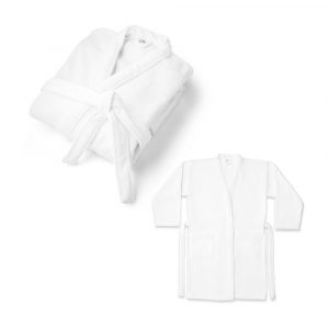 RUFFALO. Bademantel (350 g/m²) aus Baumwolle und recycelter Baumwolle-95068