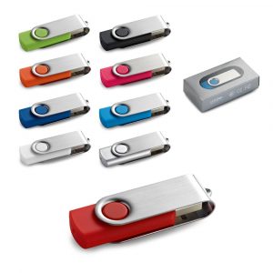 CLAUDIUS 8GB. USB-Stick 8 GB mit Metallclip-97549