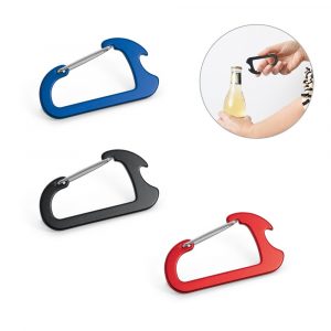 CLOSE. Karabiner aus Aluminium mi Kapselöffner-98824