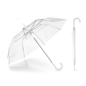 NICHOLAS. Transparenter POE-Regenschirm mit automatischer Öffnung-99143